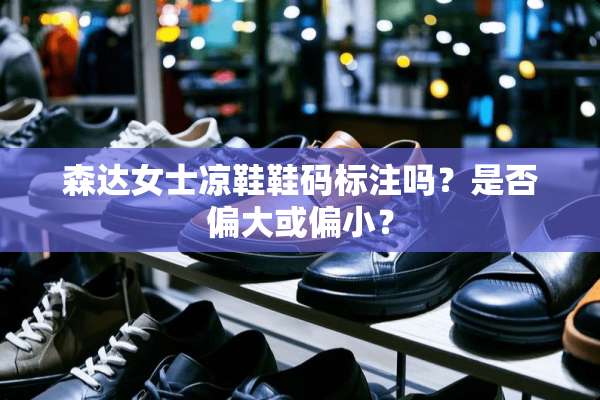 森达女士凉鞋鞋码标注吗？是否偏大或偏小？