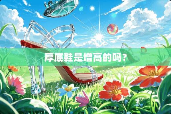 厚底鞋是增高的吗？