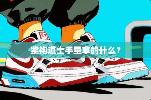 紫袍道士手里拿的什么？