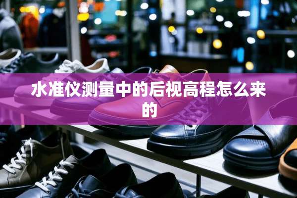 水准仪测量中的后视高程怎么来的