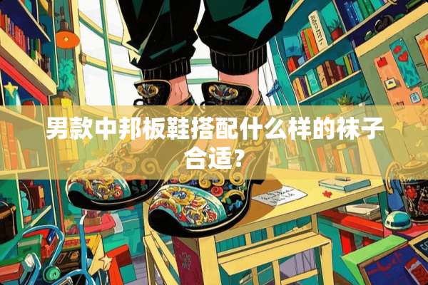 男款中邦板鞋搭配什么样的袜子合适？