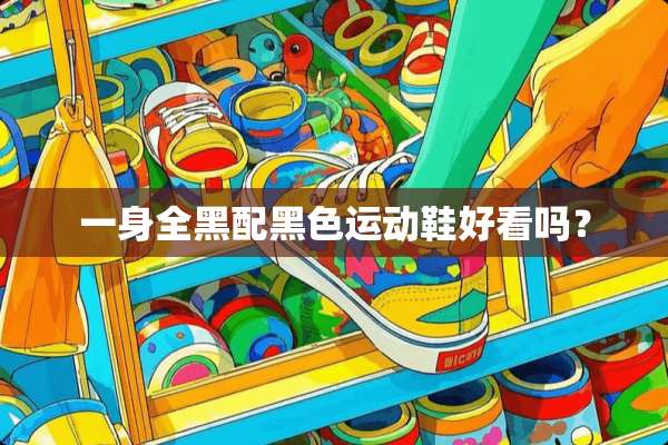 一身全黑配黑色运动鞋好看吗？
