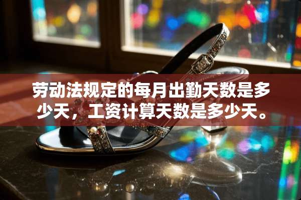 劳动法规定的每月出勤天数是多少天，工资计算天数是多少天。