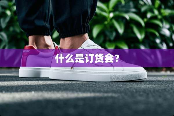 什么是订货会？