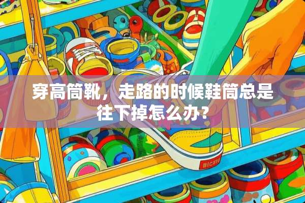 穿高筒靴，走路的时候鞋筒总是往下掉怎么办？