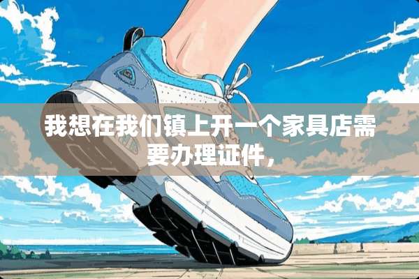 我想在我们镇上开一个家具店需要办理**，