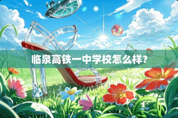 临泉高铁一中学校怎么样？