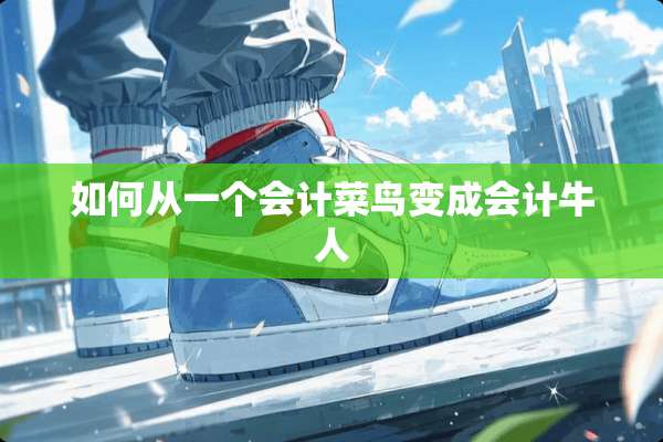 如何从一个会计菜鸟变成会计牛人