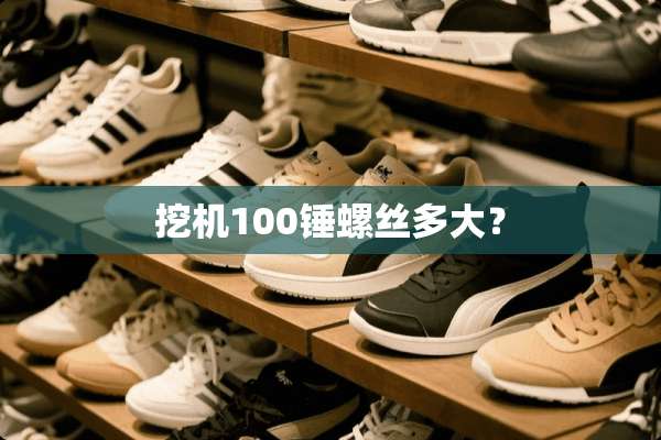 挖机100锤螺丝多大？