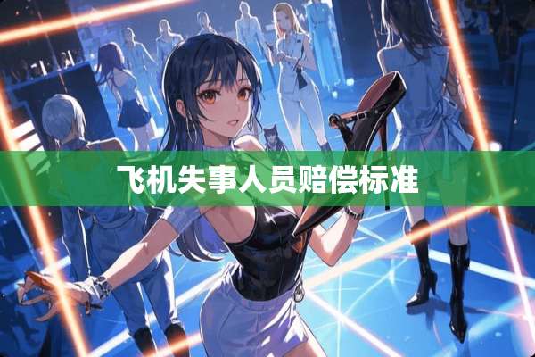 飞机失事人员赔偿标准