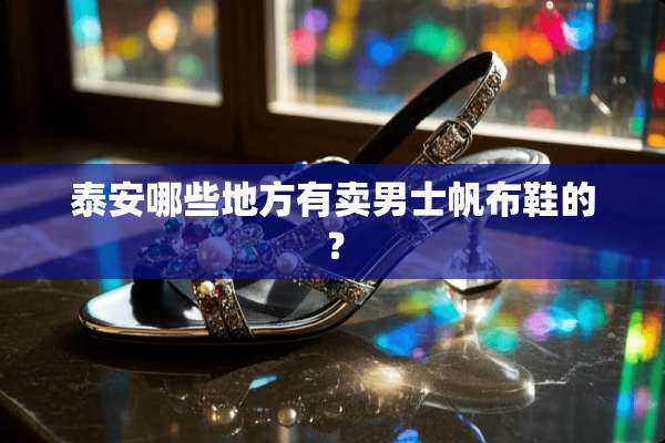 **哪些地方有卖男士帆布鞋的？