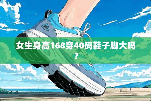 女生身高168穿40码鞋子脚大吗？