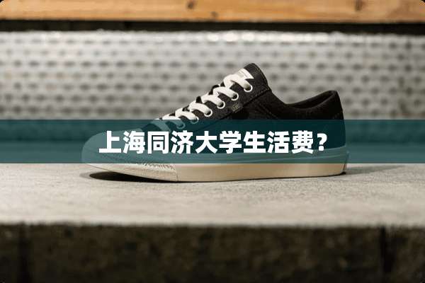 上海同济大学生活费？