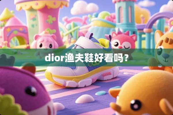 dior渔夫鞋好看吗？