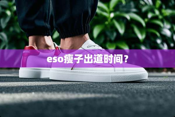eso瘦子出道时间？