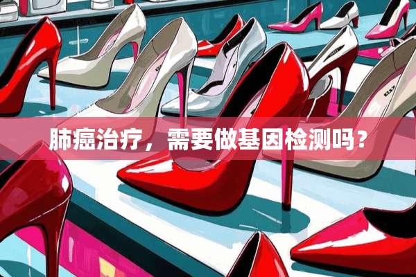 肺癌治疗，需要做基因检测吗？