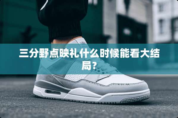 三分野点映礼什么时候能看大结局？