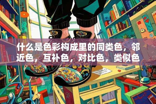 什么是色彩构成里的同类色，邻近色，互补色，对比色，类似色？