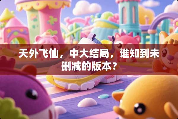 天外飞仙，中大结局，谁知到未删减的版本？