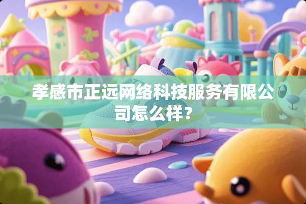 孝感市正远网络科技服务有限公司怎么样？