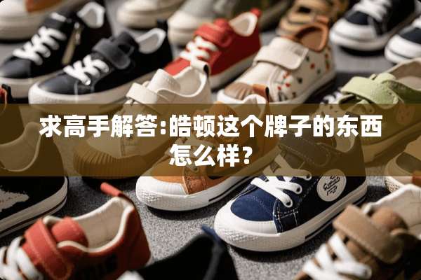 求高手解答:皓顿这个牌子的东西怎么样？