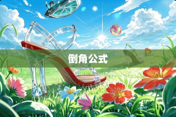 倒角公式