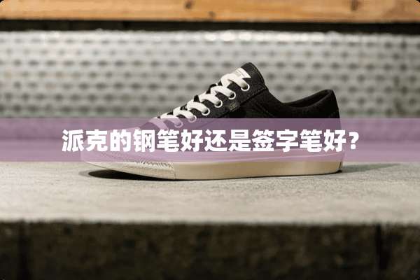 派克的钢笔好还是签字笔好？