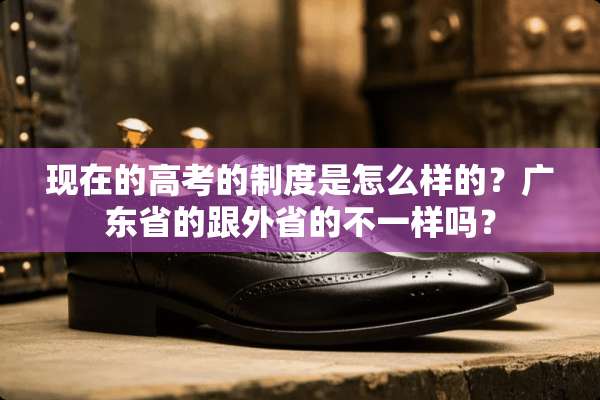 现在的高考的制度是怎么样的？广东省的跟外省的不一样吗？