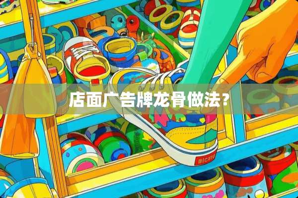 店面广告牌龙骨做法？