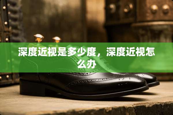 深度近视是多少度，深度近视怎么办