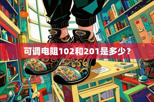 可调电阻102和201是多少？