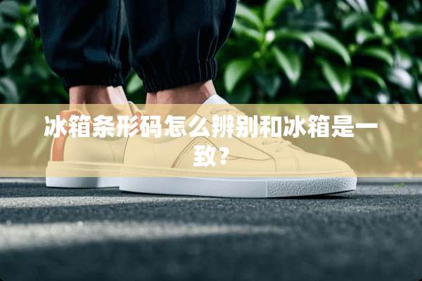 冰箱条形码怎么辨别和冰箱是一致？