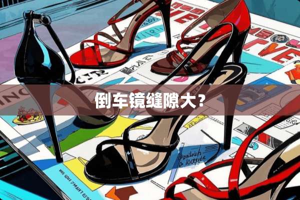 倒车镜缝隙大？