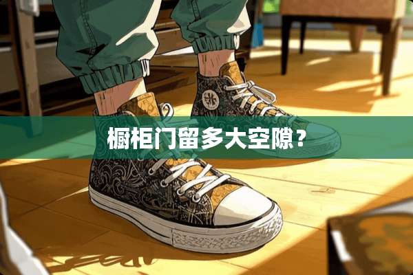 橱柜门留多大空隙？
