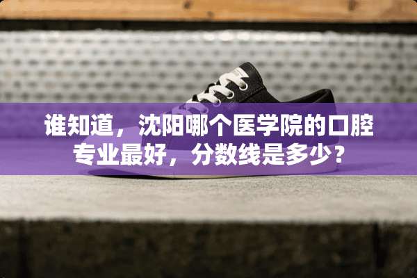 谁知道，沈阳哪个医学院的口腔专业最好，分数线是多少？