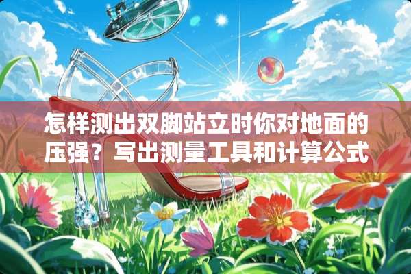 怎样测出双脚站立时你对地面的压强？写出测量工具和计算公式。