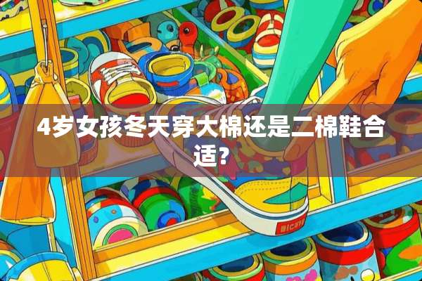 4岁女孩冬天穿大棉还是二棉鞋合适？