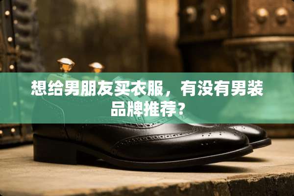 想给男朋友买衣服，有没有男装品牌推荐？