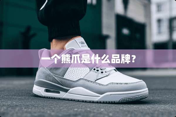 一个熊爪是什么品牌？