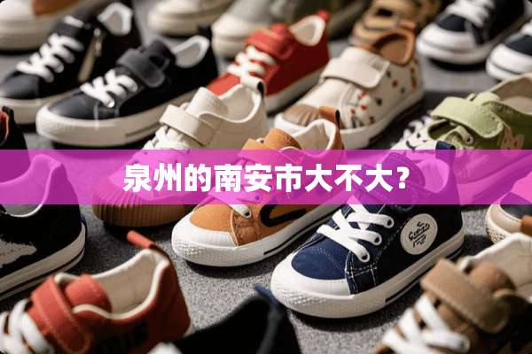 泉州的南安市大不大？