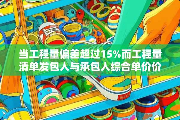 当工程量偏差超过15%而工程量清单发包人与承包人综合单价价差未超15%如何调整？