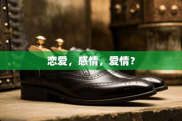 恋爱，感情，爱情？