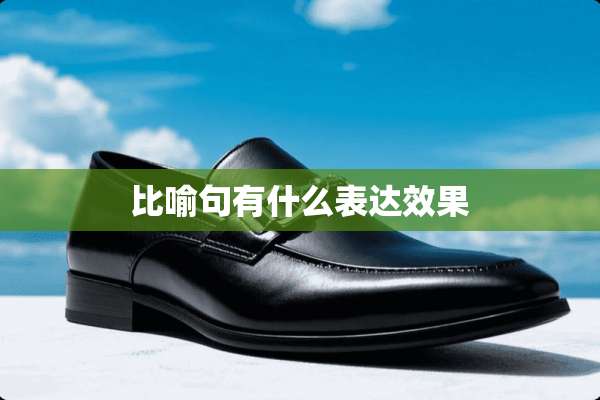 比喻句有什么表达效果
