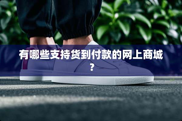 有哪些支持货到付款的网上商城？