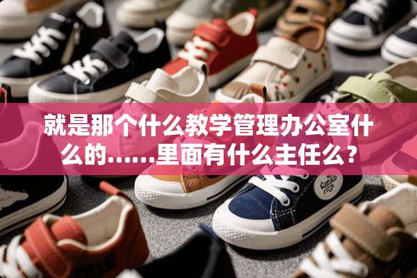 就是那个什么教学管理办公室什么的……里面有什么主任么？