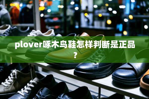 plover啄木鸟鞋怎样判断是正品？