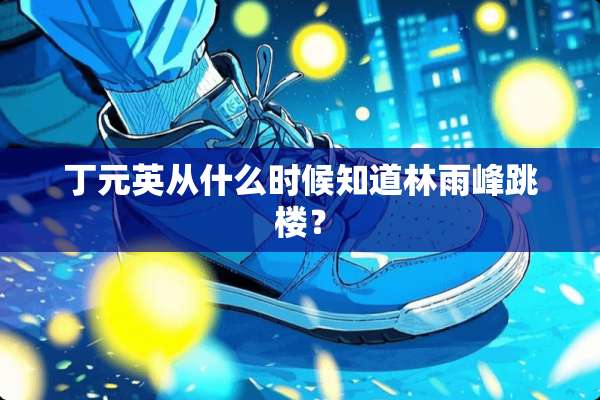 **英从什么时候知道林雨峰跳楼？
