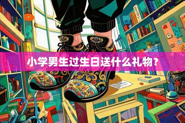 小学男生过生日送什么礼物？
