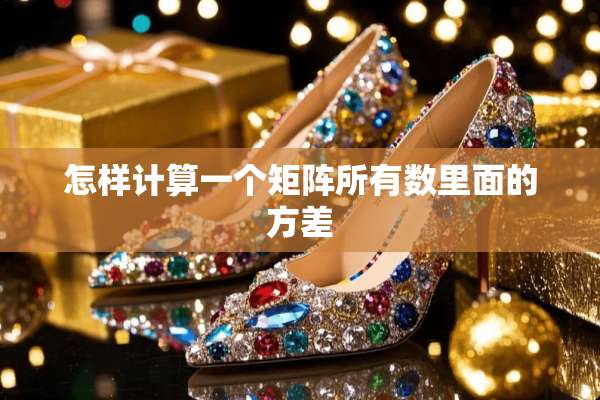 怎样计算一个矩阵所有数里面的方差