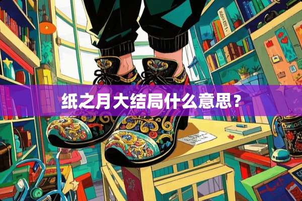纸之月大结局什么意思？